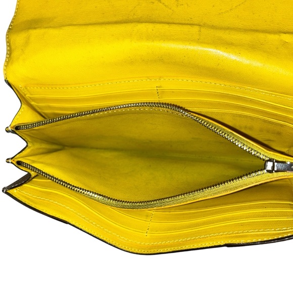 CELINE Taupe Continental Long Wallet - Full Inclusion - Picture 6 of 8